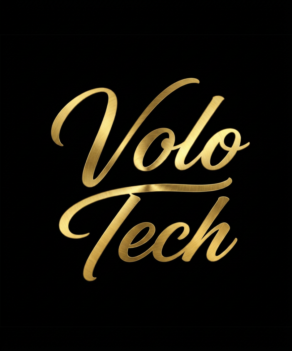 Volo Tech script logo